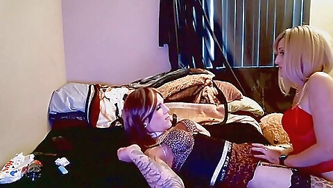 Amateur blonde 18+ is fucked and doped in all holes