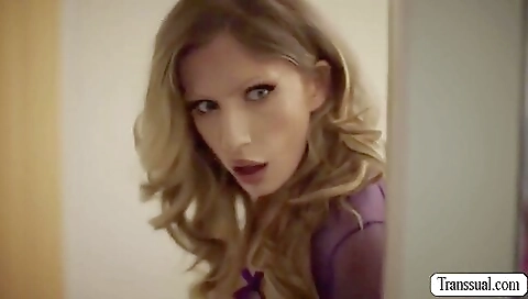 Very big cock is sucking her ass and ass from the back